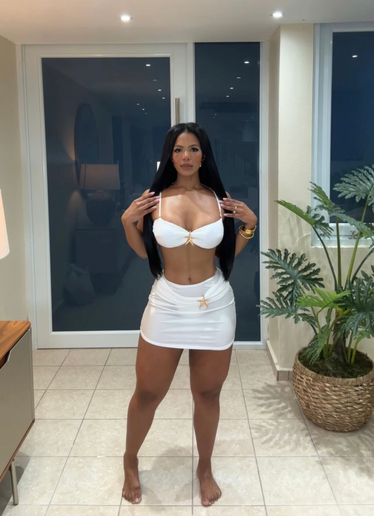 White Starfish Swimwear (3 Pieces)