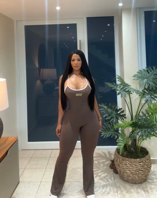 Brown Chocó Jumpsuit