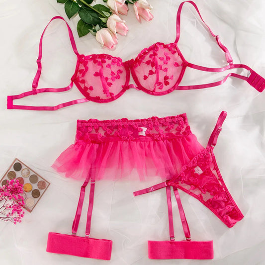 Pink Hearts Babydoll