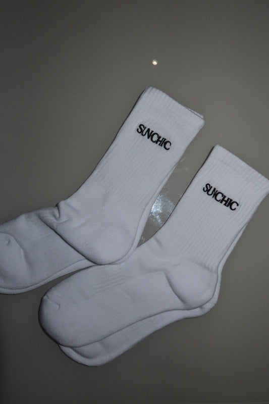 White Premium Socks