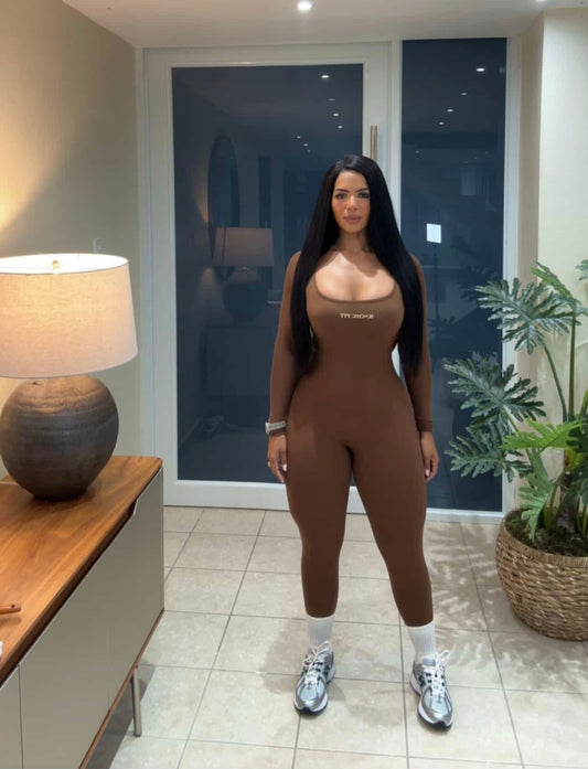 Darley Brown Jumpsuit