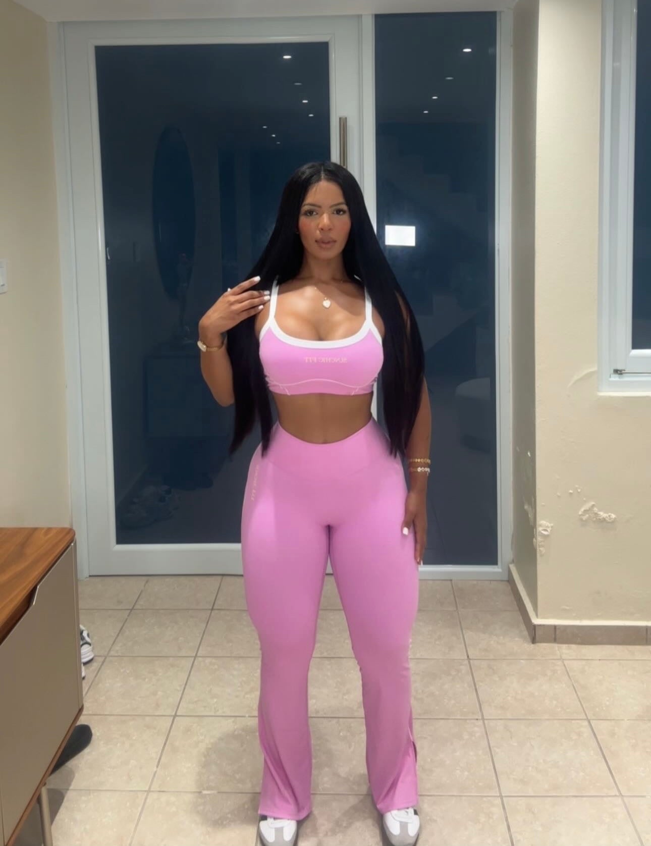 Baby Pink Set Fit