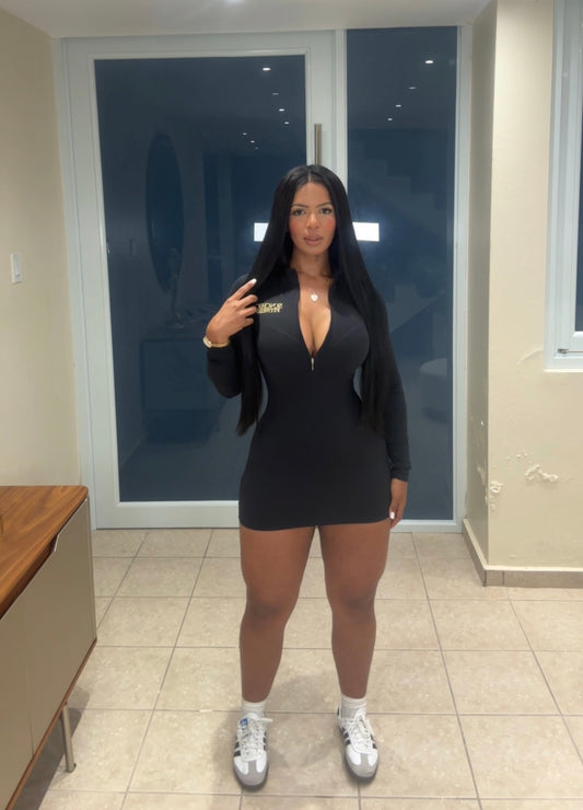 Black Only Mini Dress Fit