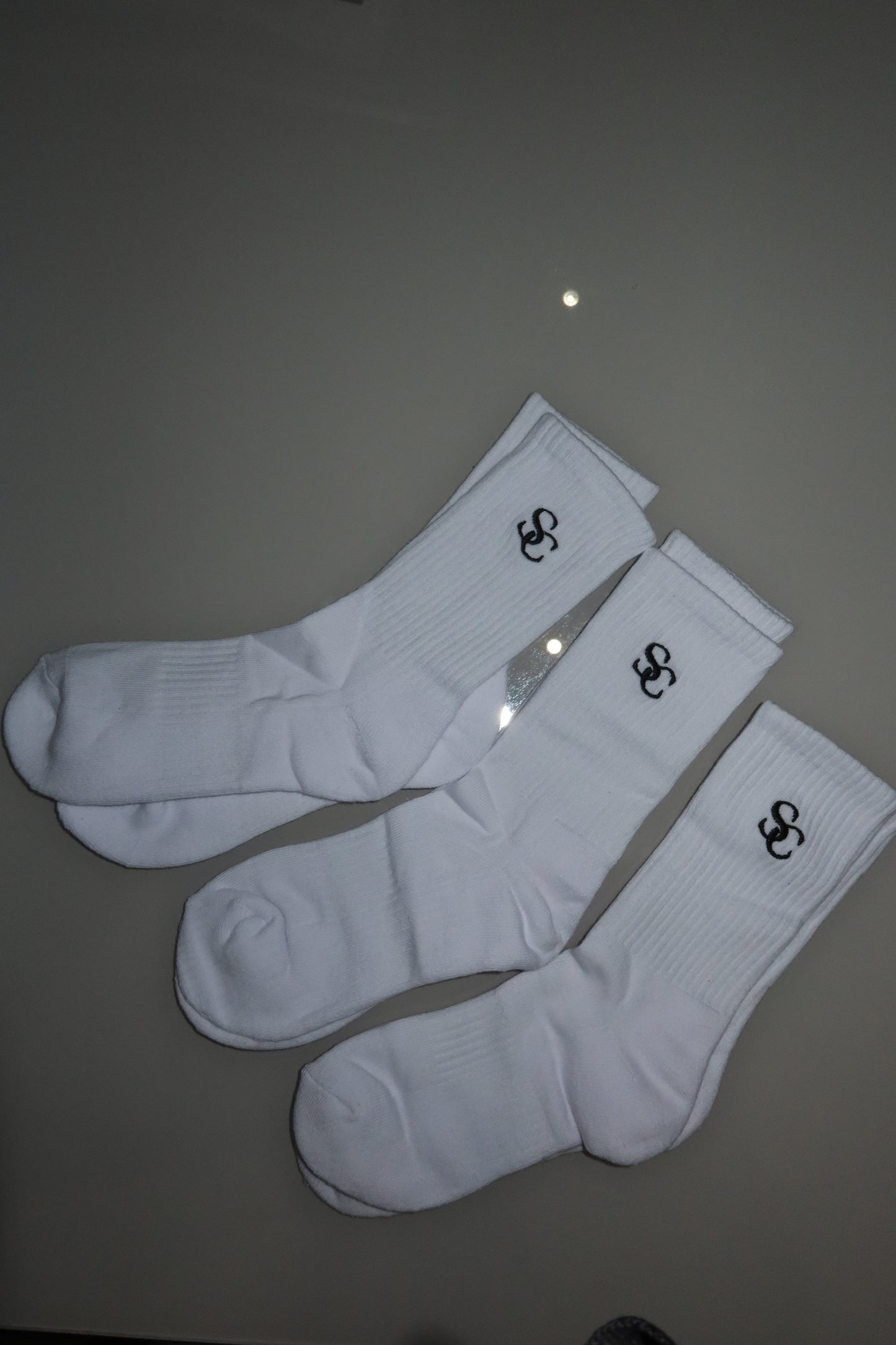 White Premium Socks